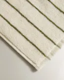 Zara Home Полотенце для лица и рук из хлопка, в полоску · 9545/013 — фото 4