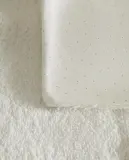Zara Home Полотенце для лица и рук из хлопка, кремовый, 30x30 см — фото 5