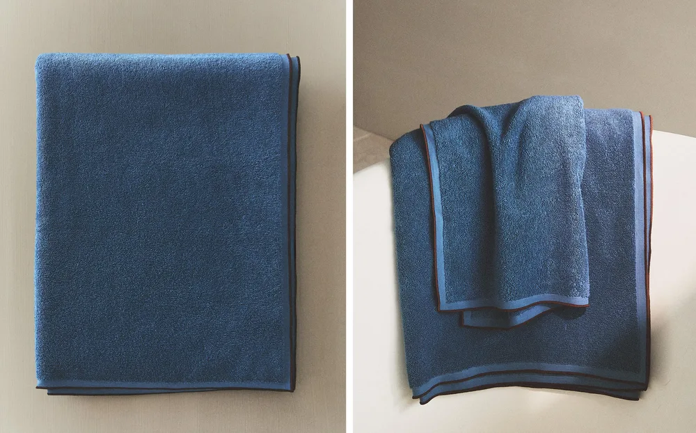 Zara Home Полотенце для лица и рук из хлопка · 3550/013