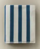 Zara Home Полотенце для лица и рук из хлопка, синий, в полоску · 5546/013 — фото 1