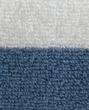 Zara Home Полотенце для лица и рук из хлопка, синий, в полоску · 5546/013 — фото 2