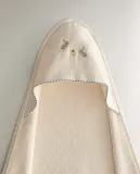 Zara Home Детское полотенце с капюшоном из хлопка, бежевый, 80x80 см · 5679/423 — фото 4