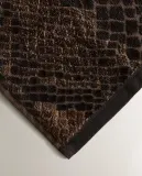 Zara Home Полотенце для лица и рук из хлопка, коричневый, 30x30 см (3 шт.) — фото 3