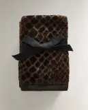 Zara Home Полотенце для лица и рук из хлопка, коричневый, 30x30 см (3 шт.) — фото 6