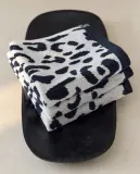 Zara Home Полотенце для лица и рук из хлопка, чёрный, 30x30 см (3 шт.) — фото 1