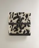 Zara Home Полотенце для лица и рук из хлопка, чёрный, 30x30 см (3 шт.) — фото 8