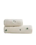 Zara Home Полотенце для лица и рук из хлопка, экрю — фото 7