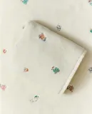 Zara Home Полотенце для лица и рук из хлопка, экрю — фото 8