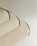 Zara Home Полотенце для лица и рук из хлопка, чёрный · 4596/013 — фото 2
