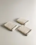 Zara Home Набор полотенец из хлопка, 30x30 см (3 шт.) · 8548/002 — фото 2