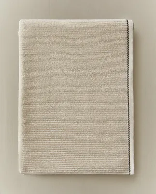 Zara Home Полотенце для лица и рук из хлопка, piaskowy · 8548/013