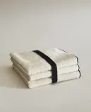 Zara Home Набор полотенец из хлопка, 30x30 см (3 шт.) · 4596/002 — фото 2