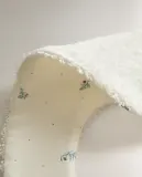 Zara Home Полотенце для лица и рук из хлопка, экрю, 25x21 см — фото 7