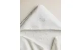 Zara Home Детское полотенце с капюшоном из хлопка, экрю, 80x80 см · 5673/423 — фото 2
