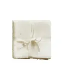 Zara Home Полотенце для лица и рук из хлопка, экрю, 30x30 см (2 шт.) — фото 5