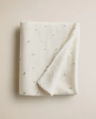 Zara Home Полотенце для лица и рук из хлопка, экрю, 90x50 см · 5674/013