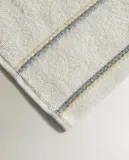 Zara Home Полотенце для лица и рук из хлопка, слоновая кость · 4585/013 — фото 4