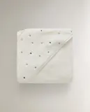 Zara Home Детское полотенце с капюшоном из хлопка, z amana biel, 80x80 см · 1602/423 — фото 2