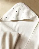 Zara Home Детское полотенце с капюшоном из хлопка, z amana biel, 80x80 см · 1602/423 — фото 3