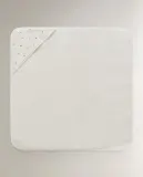 Zara Home Детское полотенце с капюшоном из хлопка, z amana biel, 80x80 см · 1602/423 — фото 7