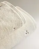 Zara Home Полотенце для лица и рук из хлопка, бежевый · 4680/013 — фото 7