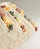 Zara Home Полотенце для лица и рук из хлопка, слоновая кость · 3519/013 — фото 6