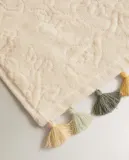 Zara Home Полотенце для лица и рук из хлопка, слоновая кость · 3519/013 — фото 7