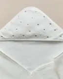Zara Home Детское полотенце с капюшоном из хлопка, z amana biel, 80x80 см · 5650/423 — фото 1