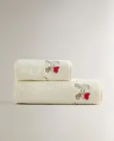Zara Home Полотенце для лица и рук из хлопка, бежевый · 4698/013 — фото 5
