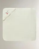Zara Home Детское полотенце с капюшоном из хлопка, бежевый, 80x80 см · 4698/423 — фото 2
