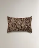 Zara Home наволочка декоративная из хлопка, коричневый — фото 2