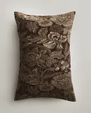 Zara Home наволочка декоративная из хлопка, коричневый — фото 6