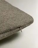 Zara Home наволочка декоративная из шерсти, серый, 40x60 см — фото 6