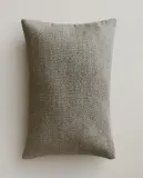 Zara Home наволочка декоративная из шерсти, серый, 40x60 см — фото 8