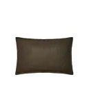 Zara Home наволочка декоративная из льна, хаки, 40x60 см — фото 6