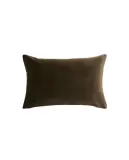 Zara Home наволочка декоративная из хлопка, хаки, 40x60 см — фото 8