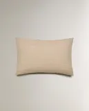 Zara Home наволочка декоративная из льна, синий, 40x60 см — фото 3
