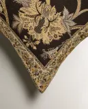 Zara Home наволочка декоративная из хлопка, коричневый, 40x60 см · 5334/008 — фото 3