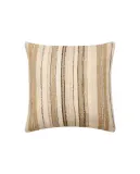 Zara Home наволочка декоративная из вискозы, бежевый, в полоску — фото 7