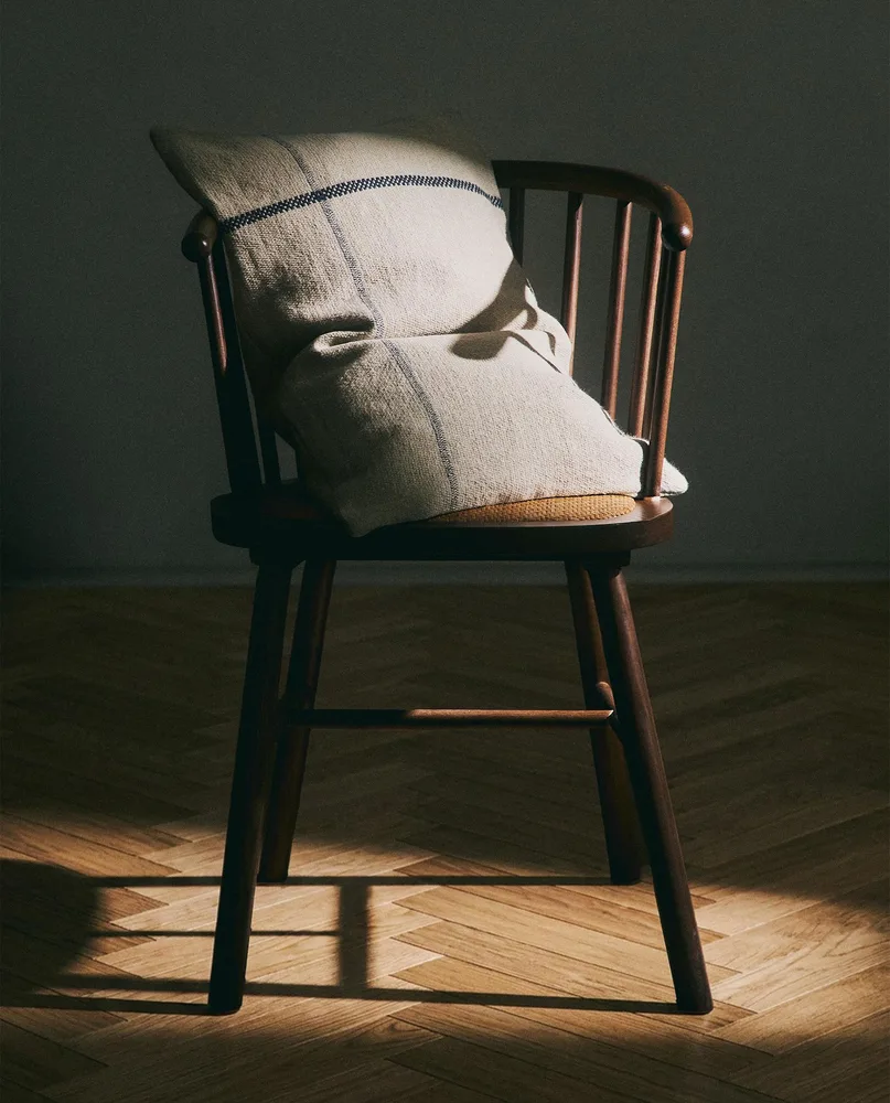 Zara Home наволочка декоративная из льна, светло-бежевый, 40x60 см · 3101/008