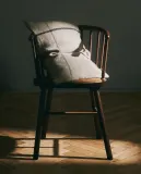 Zara Home наволочка декоративная из льна, светло-бежевый, 40x60 см · 3101/008 — фото 1