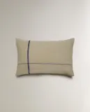 Zara Home наволочка декоративная из льна, светло-бежевый, 40x60 см · 3101/008 — фото 5