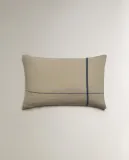 Zara Home наволочка декоративная из льна, светло-бежевый, 40x60 см · 3101/008 — фото 6