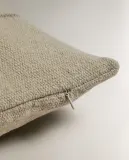 Zara Home наволочка декоративная из льна, светло-бежевый, 40x60 см · 3101/008 — фото 8