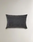 Zara Home наволочка декоративная из хлопка, серый · 6318/008 — фото 7