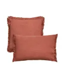 Zara Home наволочка декоративная из хлопка, синий, в полоску — фото 8