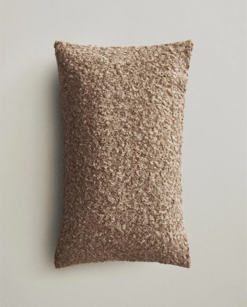 Zara Home наволочка декоративная из полиэстера, светло-бежевый, 30x50 см