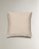 Zara Home наволочка декоративная из вискозы, серо-бежевый, 45x45 см — фото 7