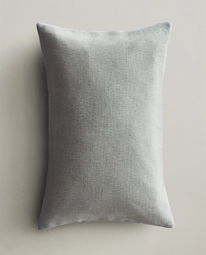 Zara Home наволочка декоративная из полиэстера, ледяной серый, 40x60 см