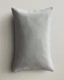 Zara Home наволочка декоративная из полиэстера, ледяной серый, 40x60 см — фото 1